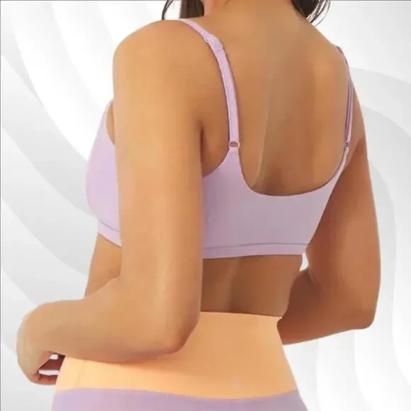 2/$50 WeWoreWhat Fair Orchid Cami Bra Top Size L | Soft & Stylish - Picture 2 of 8